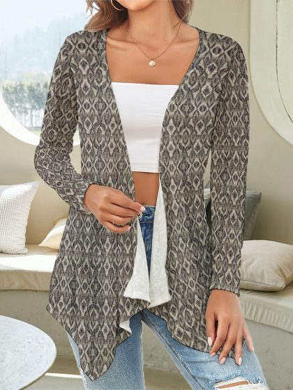 Honeyland Knitted Cardigan in Felicity Print — FREE SHIPPING!